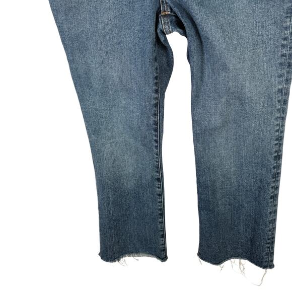 Madewell Petite Cali Demi Boot Jeans Glenside Medium Wash High Rise Womens 29P - Picture 4 of 10